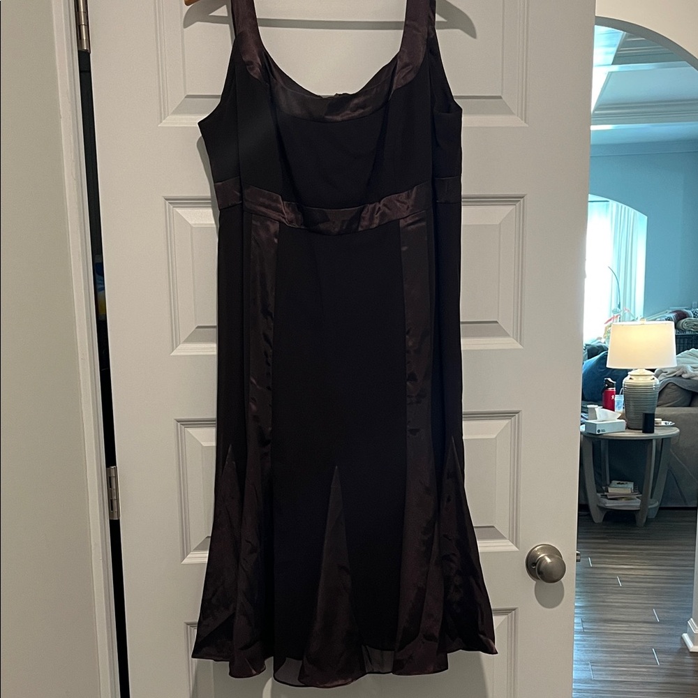 Elegant Chocolate Women's Dress